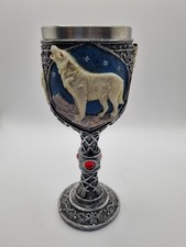 Howling White Wolf Goblet