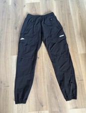 Nike Air Max Men's Cargo Pants Black  size Medium M Tracksuit Trousers