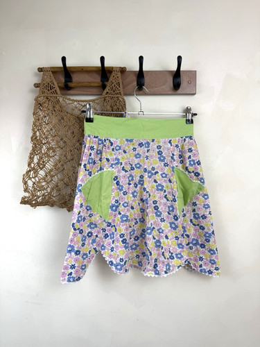 Vintage waist apron pinny - vintage,