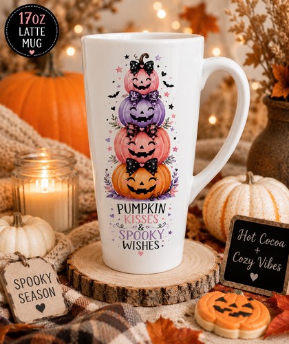 Halloween 17oz latte - 17oz, mug