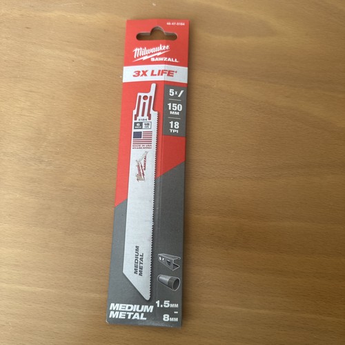 Milwaukee sawzall 150mm 6 - 150mm, /