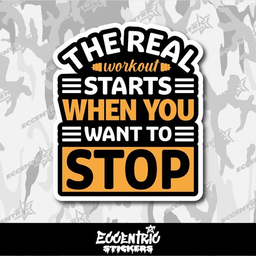 The real workout starts when - workout,