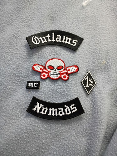 Outlaw nomads front patch set - nomads,