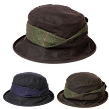 Ladies Wax Hat Women's Country Hats Twisted Band Headwear Rydale 3 Colours