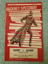 HACKNEY SPEEDWAY 1966 OFFICIAL