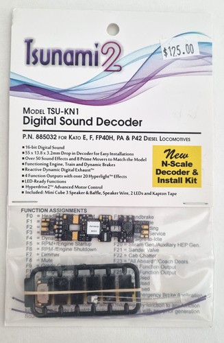 New tsunami dcc sound - new,