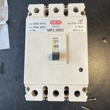 MEM MFL1603, 160A 3 pole MCCB