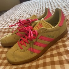 Adidas Gazelle 5 Power Yellow Lucid Pink Gum