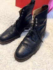 Grenson Black Leather Brogue