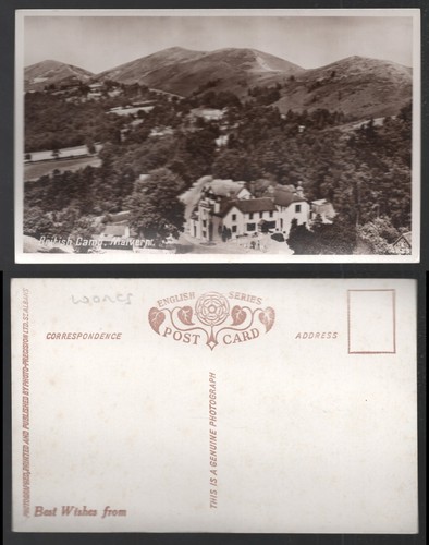 Rppc british camp malvern - camp,