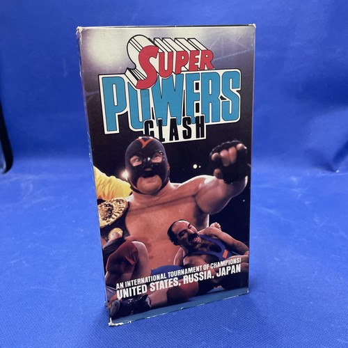 Super powers clash vhs - super,