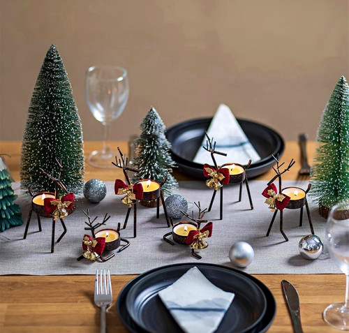 Christmas reindeer tealight - reindeer,