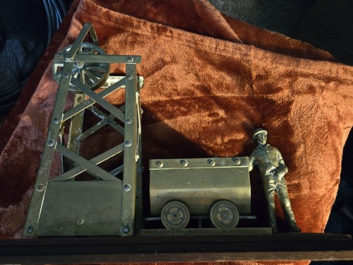 Coal miner wagon at - miner,