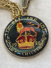 1926 Enamelled Shilling