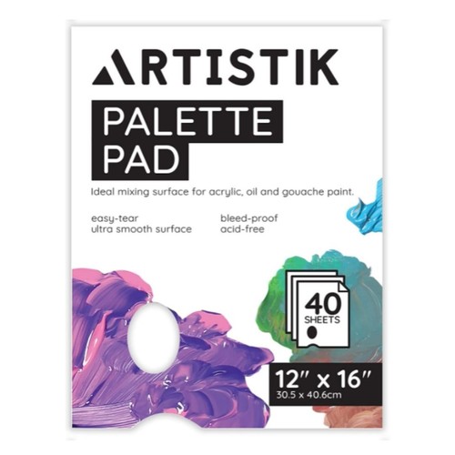 Disposable artist palette - artist's, 40