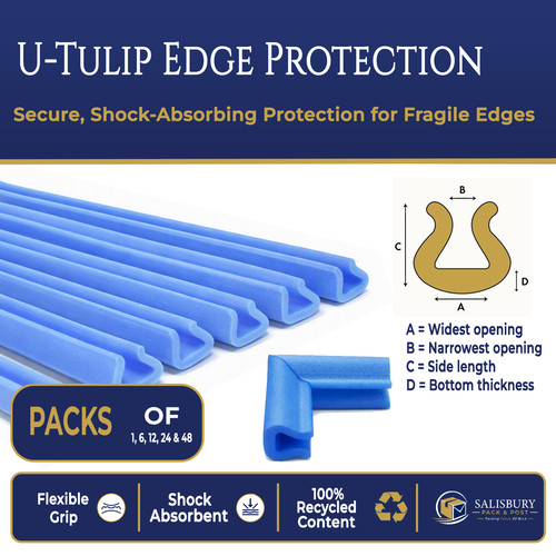 Tulip foam corner edge - foam,