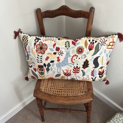 Rodarv embroided cushion cover - rodarv,