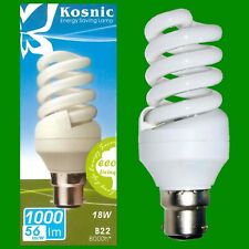 10x 18W (=56lm/W) Kosnic CFL
