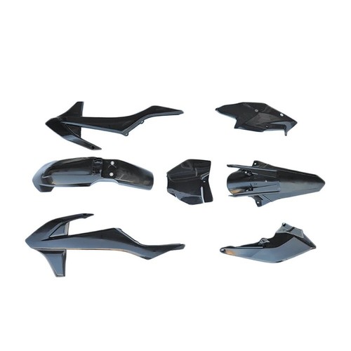 Ktm sxf black plastics kit - plastics,