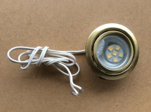 Brushed brass 12v led recessed - brass,