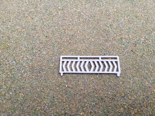 76th scale fairground - 1/76th, fence