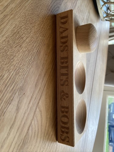Wooden dads bits bobs tray - bits, &