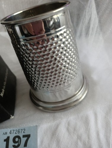 English pewter tankard new old - english,