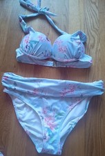Lipsy Floral Bikini - UK Size