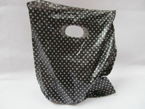 Tiny black polka dots - polka,