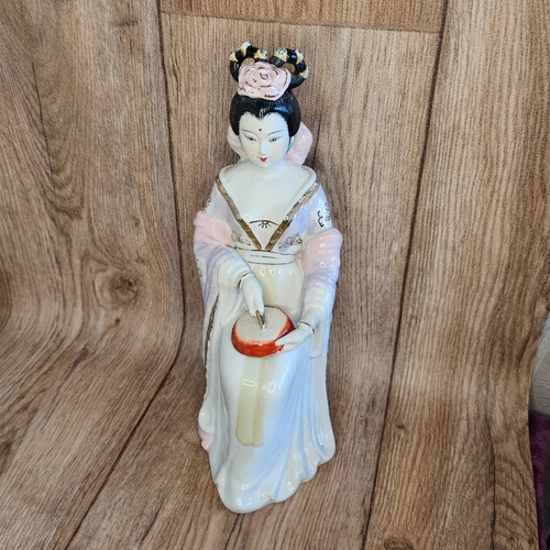 Vintage chinese geisha - chinese,