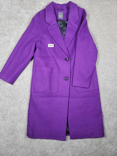 Primark purple wool blend - wool,
