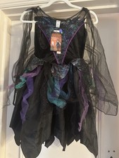 BNWT Tu Halloween Spooktacular Swan Costume (No Face  Mask) Age 9 - 10