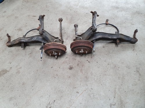 Rear axle 4x100 drum brake - axle,