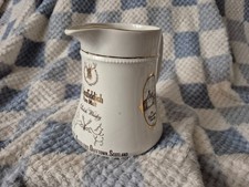 Vintage Glenfiddich Pure Malt Scotch Whisky Ceramic Water Jug By HCW