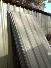 Galvanised Metal Sheeting 8ft X 4ft See Pics.