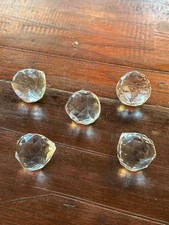 5 Top Hole Crystal Clear Glass