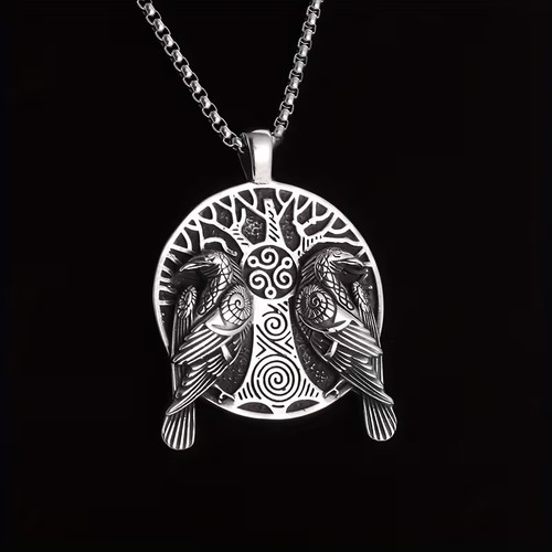 Viking raven tree - tree, life