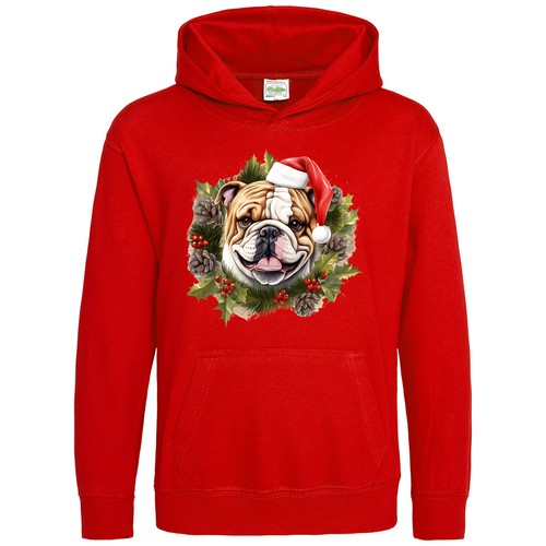 English bulldog christmas - english,