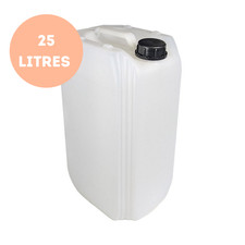 1 x 25L Heavy Duty Water Container Stackable Plastic HDPE Food Safe Jerry Can 