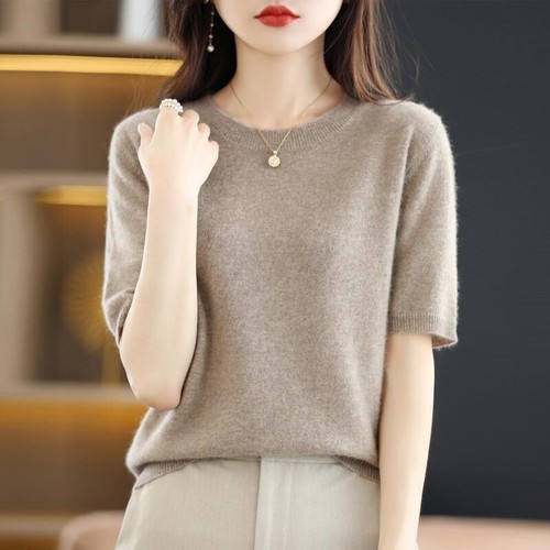 Ladies faux cashmere knit - cashmere,