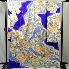 Vintage Japanese Silk Furisode