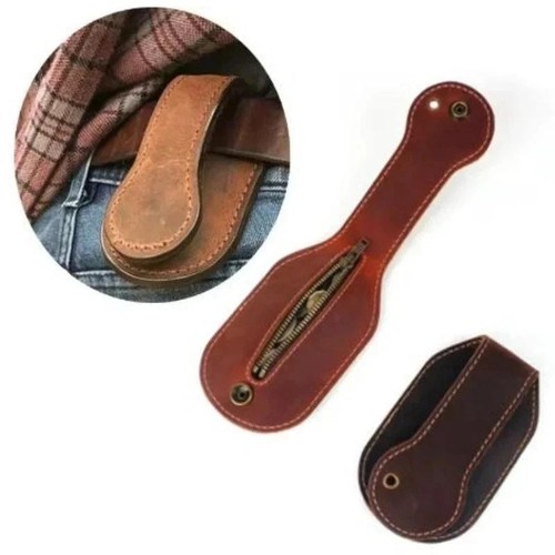 Men leather coin - leather,