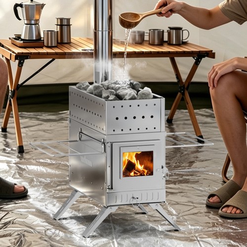 Outdoor sauna hot tent - outdoor,