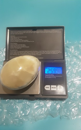 Large polished onyx - large, egg