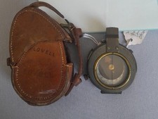Antique WW1 British Military Officers Compass Verner Mordan Prismatic 1918 