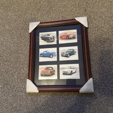 Sports cars cards mounted - mg,