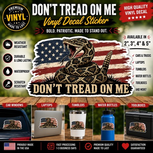 Don tread gadsden flag - on,
