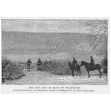 SUSSEX The Long Man of