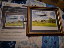 Westminster Lancaster Homeward Bound Signed Limited Edition Print Framed