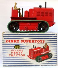Dinky  963  Supertoys  Blaw Knox Heavy Tractor with original  box